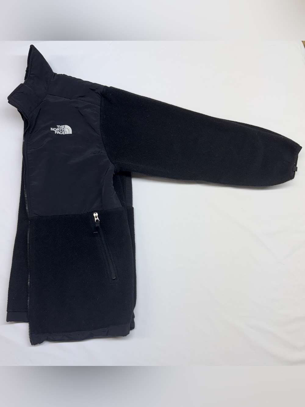 The North Face Black Kids Zip-Up Fleece Jacket
